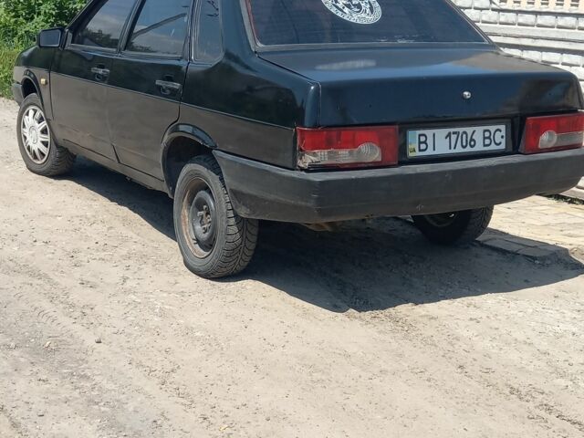 Черный ВАЗ 21099, объемом двигателя 1.5 л и пробегом 3 тыс. км за 650 $, фото 5 на Automoto.ua