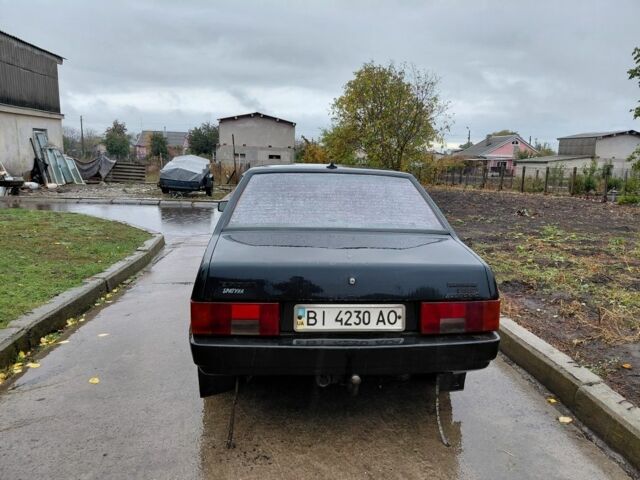 Чорний ВАЗ 21099, об'ємом двигуна 1.5 л та пробігом 300 тис. км за 750 $, фото 2 на Automoto.ua