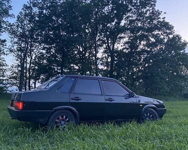 Чорний ВАЗ 21099, об'ємом двигуна 1.5 л та пробігом 250 тис. км за 1600 $, фото 6 на Automoto.ua