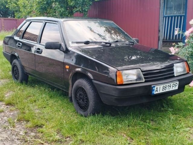 Черный ВАЗ 21099, объемом двигателя 1.5 л и пробегом 230 тыс. км за 1108 $, фото 15 на Automoto.ua