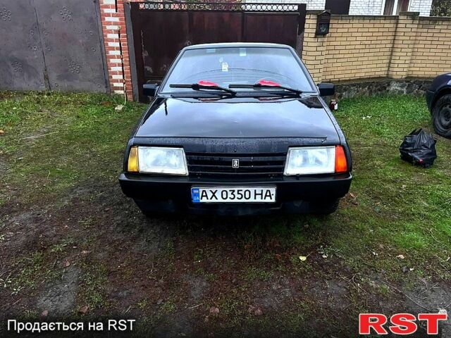 Черный ВАЗ 21099, объемом двигателя 1.5 л и пробегом 190 тыс. км за 1800 $, фото 1 на Automoto.ua