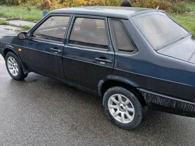 Черный ВАЗ 21099, объемом двигателя 1.5 л и пробегом 150 тыс. км за 1300 $, фото 11 на Automoto.ua