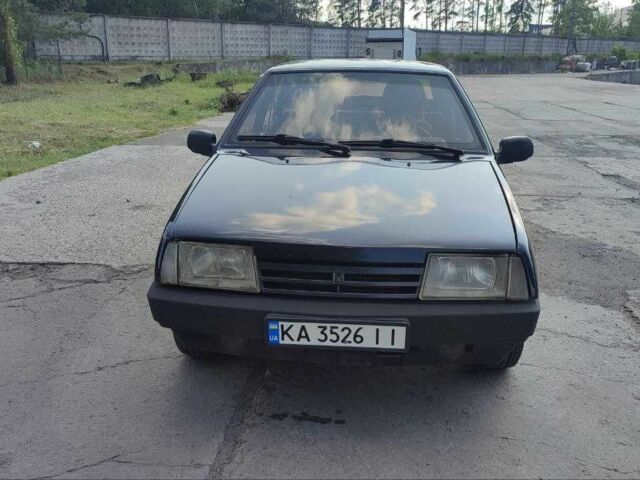 Черный ВАЗ 21099, объемом двигателя 1.5 л и пробегом 150 тыс. км за 1300 $, фото 4 на Automoto.ua