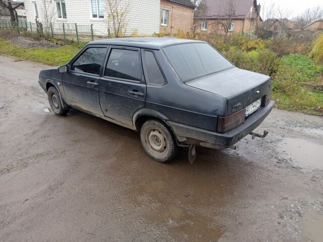 Чорний ВАЗ 21099, об'ємом двигуна 1.5 л та пробігом 140 тис. км за 750 $, фото 1 на Automoto.ua