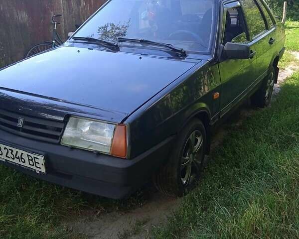Черный ВАЗ 21099, объемом двигателя 1.5 л и пробегом 270 тыс. км за 2000 $, фото 6 на Automoto.ua