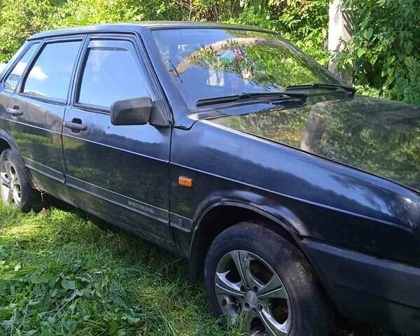 Черный ВАЗ 21099, объемом двигателя 1.5 л и пробегом 270 тыс. км за 2000 $, фото 5 на Automoto.ua