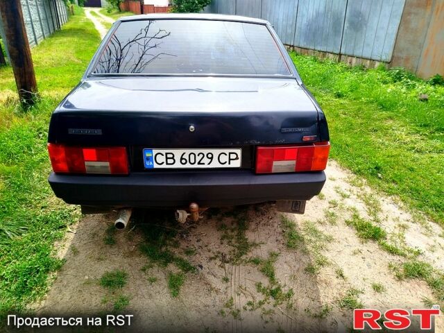 Черный ВАЗ 21099, объемом двигателя 1.5 л и пробегом 150 тыс. км за 1200 $, фото 2 на Automoto.ua
