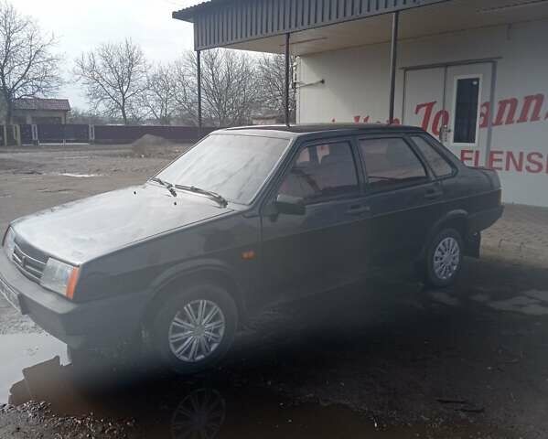 Чорний ВАЗ 21099, об'ємом двигуна 1.5 л та пробігом 200 тис. км за 1200 $, фото 1 на Automoto.ua