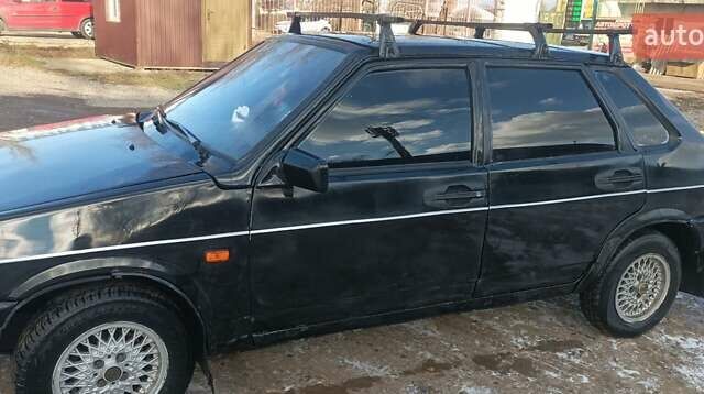 Черный ВАЗ 21099, объемом двигателя 0 л и пробегом 190 тыс. км за 1400 $, фото 1 на Automoto.ua