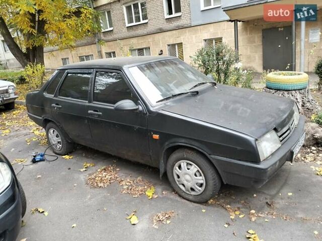 Чорний ВАЗ 21099, об'ємом двигуна 1.6 л та пробігом 250 тис. км за 1500 $, фото 1 на Automoto.ua