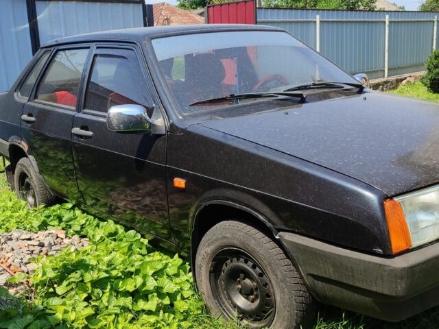 Чорний ВАЗ 21099, об'ємом двигуна 1.5 л та пробігом 200 тис. км за 1200 $, фото 2 на Automoto.ua