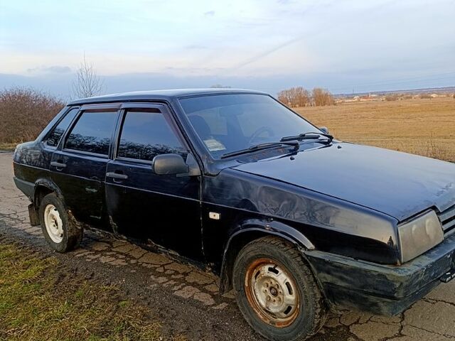 Черный ВАЗ 21099, объемом двигателя 1.5 л и пробегом 310 тыс. км за 850 $, фото 11 на Automoto.ua