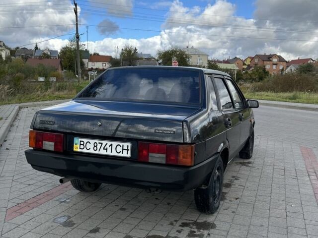 Черный ВАЗ 21099, объемом двигателя 1.5 л и пробегом 196 тыс. км за 1400 $, фото 2 на Automoto.ua