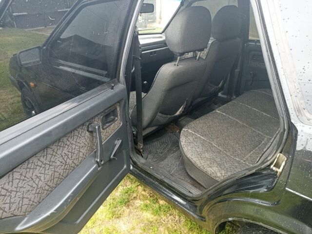 Черный ВАЗ 21099, объемом двигателя 1.5 л и пробегом 262 тыс. км за 1450 $, фото 7 на Automoto.ua