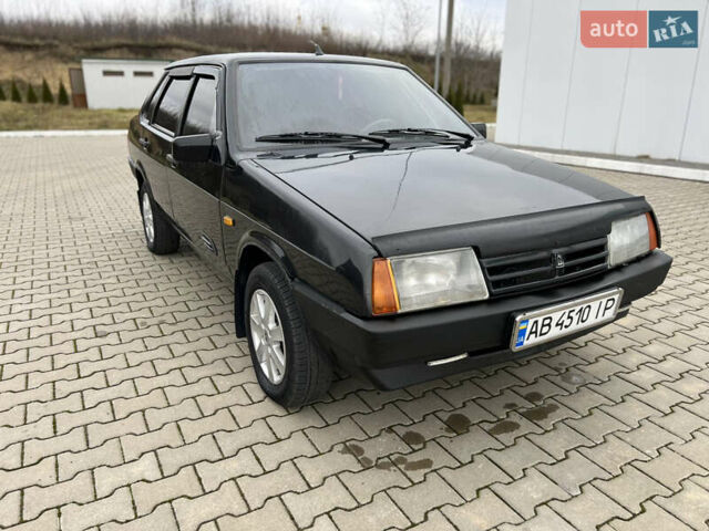 Черный ВАЗ 21099, объемом двигателя 1.5 л и пробегом 220 тыс. км за 1650 $, фото 1 на Automoto.ua