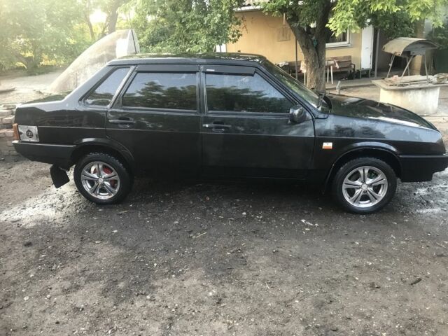 Черный ВАЗ 21099, объемом двигателя 1.5 л и пробегом 3 тыс. км за 1300 $, фото 6 на Automoto.ua