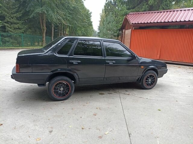 Черный ВАЗ 21099, объемом двигателя 1.5 л и пробегом 262 тыс. км за 1450 $, фото 3 на Automoto.ua