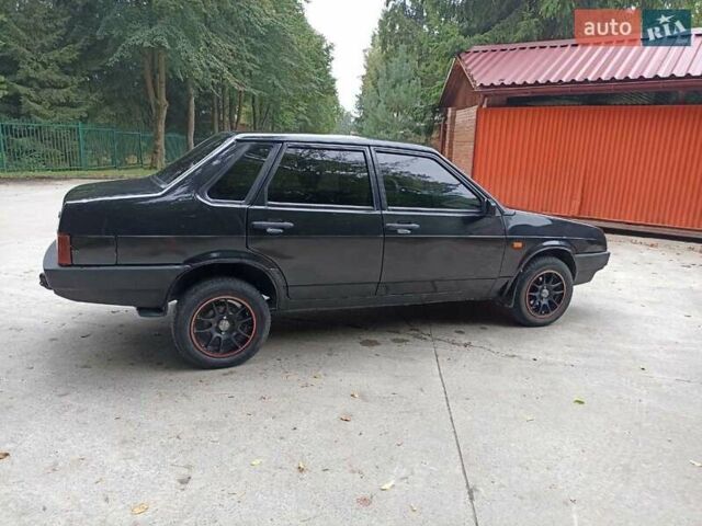 Черный ВАЗ 21099, объемом двигателя 1.5 л и пробегом 262 тыс. км за 1450 $, фото 6 на Automoto.ua
