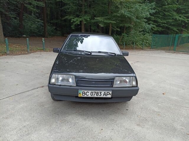 Черный ВАЗ 21099, объемом двигателя 1.5 л и пробегом 262 тыс. км за 1450 $, фото 1 на Automoto.ua