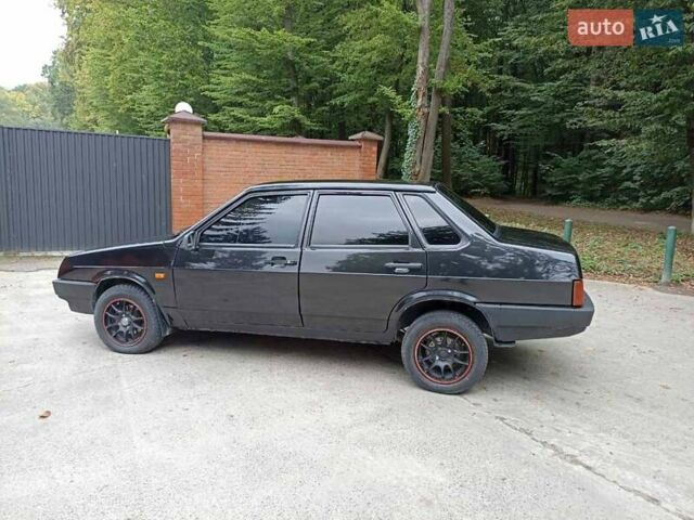 Черный ВАЗ 21099, объемом двигателя 1.5 л и пробегом 262 тыс. км за 1450 $, фото 12 на Automoto.ua