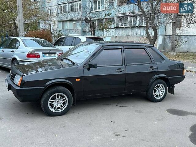 Черный ВАЗ 21099, объемом двигателя 1.5 л и пробегом 160 тыс. км за 2000 $, фото 12 на Automoto.ua