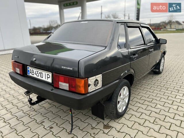 Черный ВАЗ 21099, объемом двигателя 1.5 л и пробегом 220 тыс. км за 1650 $, фото 4 на Automoto.ua