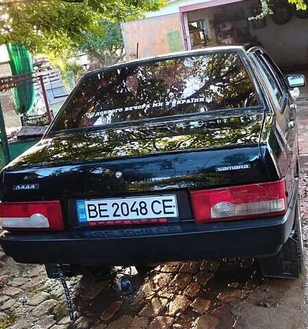 Черный ВАЗ 21099, объемом двигателя 1.6 л и пробегом 150 тыс. км за 2800 $, фото 4 на Automoto.ua