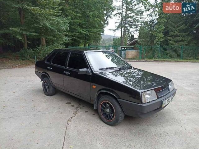 Черный ВАЗ 21099, объемом двигателя 1.5 л и пробегом 262 тыс. км за 1450 $, фото 10 на Automoto.ua
