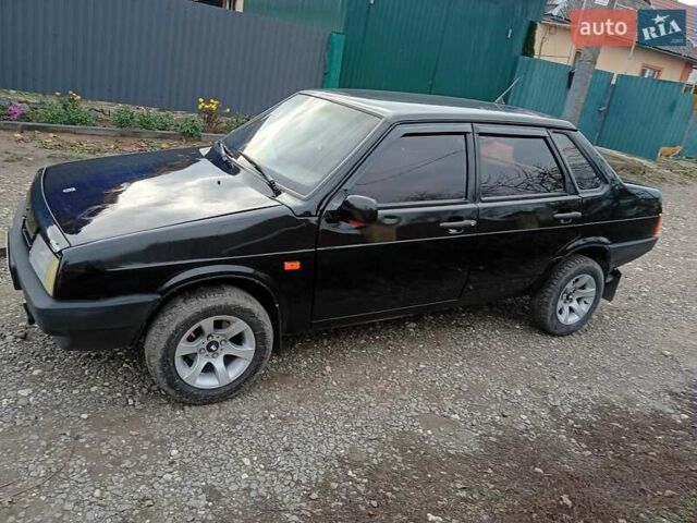 Черный ВАЗ 21099, объемом двигателя 1.5 л и пробегом 156 тыс. км за 1700 $, фото 6 на Automoto.ua