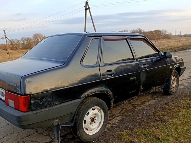 Черный ВАЗ 21099, объемом двигателя 1.5 л и пробегом 310 тыс. км за 850 $, фото 8 на Automoto.ua