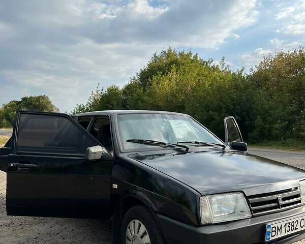 Черный ВАЗ 21099, объемом двигателя 1.5 л и пробегом 219 тыс. км за 2500 $, фото 1 на Automoto.ua