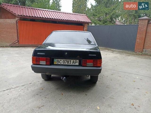 Черный ВАЗ 21099, объемом двигателя 1.5 л и пробегом 262 тыс. км за 1450 $, фото 14 на Automoto.ua