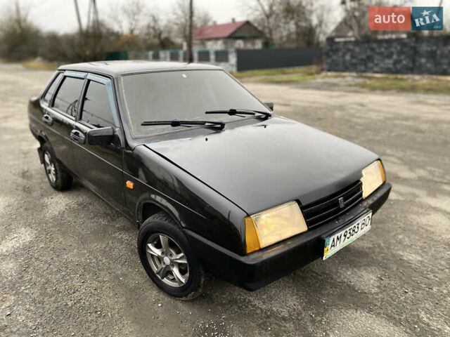 Чорний ВАЗ 21099, об'ємом двигуна 1.5 л та пробігом 124 тис. км за 1750 $, фото 3 на Automoto.ua