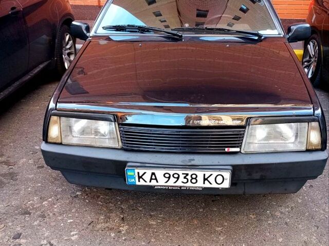Черный ВАЗ 21099, объемом двигателя 1.5 л и пробегом 93 тыс. км за 1600 $, фото 1 на Automoto.ua
