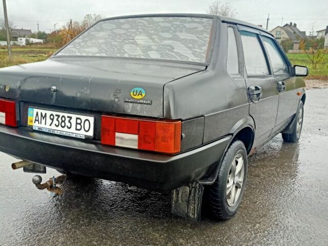 Черный ВАЗ 21099, объемом двигателя 1.5 л и пробегом 170 тыс. км за 1200 $, фото 5 на Automoto.ua