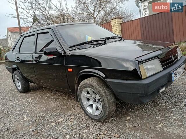 Черный ВАЗ 21099, объемом двигателя 1.5 л и пробегом 156 тыс. км за 1700 $, фото 1 на Automoto.ua