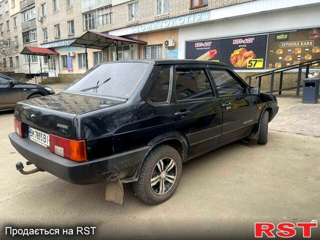 Черный ВАЗ 21099, объемом двигателя 1.5 л и пробегом 150 тыс. км за 2100 $, фото 3 на Automoto.ua
