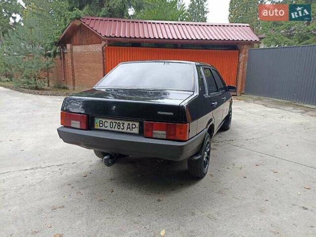 Черный ВАЗ 21099, объемом двигателя 1.5 л и пробегом 262 тыс. км за 1450 $, фото 8 на Automoto.ua