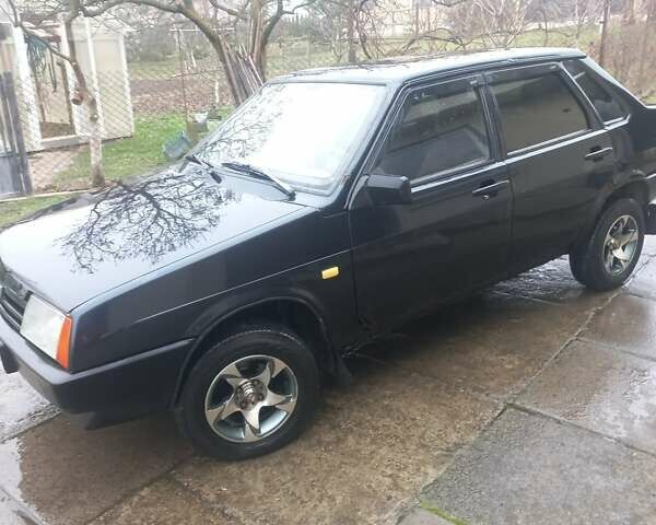 Черный ВАЗ 21099, объемом двигателя 1.6 л и пробегом 168 тыс. км за 800 $, фото 14 на Automoto.ua