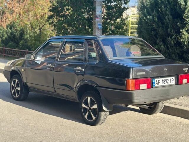 Черный ВАЗ 21099, объемом двигателя 1.5 л и пробегом 298 тыс. км за 1300 $, фото 1 на Automoto.ua