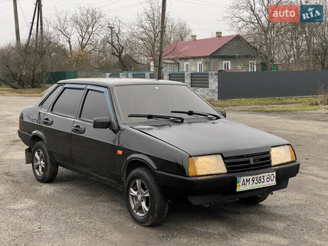 Чорний ВАЗ 21099, об'ємом двигуна 1.5 л та пробігом 124 тис. км за 1750 $, фото 8 на Automoto.ua
