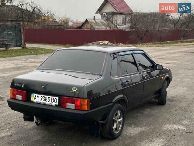 Чорний ВАЗ 21099, об'ємом двигуна 1.5 л та пробігом 124 тис. км за 1750 $, фото 18 на Automoto.ua