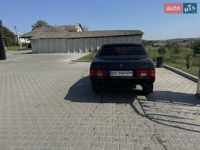 Черный ВАЗ 21099, объемом двигателя 1.5 л и пробегом 298 тыс. км за 1600 $, фото 3 на Automoto.ua