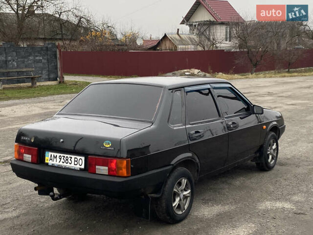 Чорний ВАЗ 21099, об'ємом двигуна 1.5 л та пробігом 124 тис. км за 1750 $, фото 28 на Automoto.ua