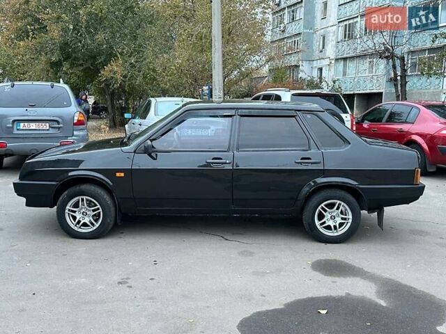 Черный ВАЗ 21099, объемом двигателя 1.5 л и пробегом 160 тыс. км за 2000 $, фото 7 на Automoto.ua