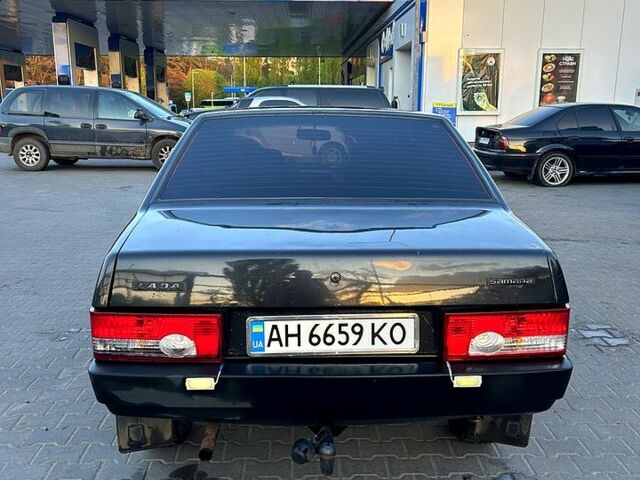 Черный ВАЗ 21099, объемом двигателя 1.5 л и пробегом 10 тыс. км за 1100 $, фото 2 на Automoto.ua