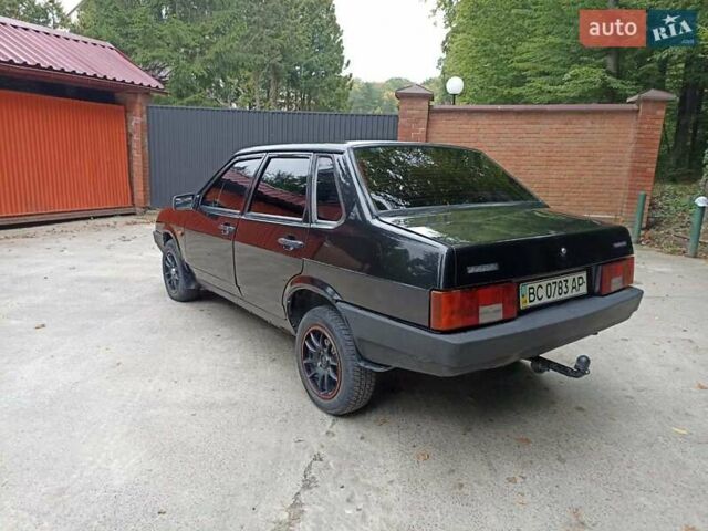 Черный ВАЗ 21099, объемом двигателя 1.5 л и пробегом 262 тыс. км за 1450 $, фото 5 на Automoto.ua
