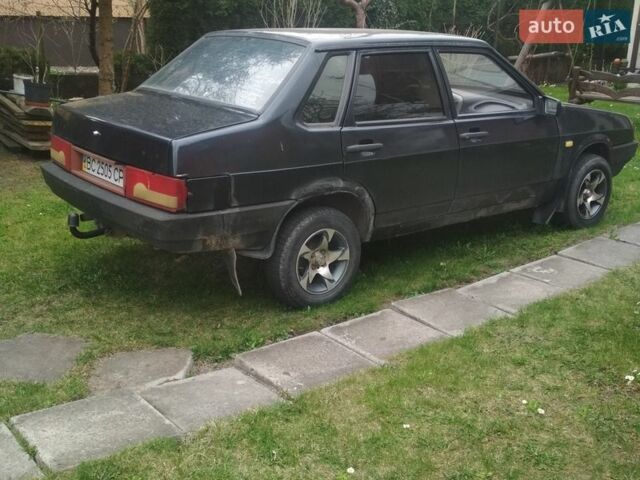 Черный ВАЗ 21099, объемом двигателя 1.6 л и пробегом 168 тыс. км за 1050 $, фото 3 на Automoto.ua