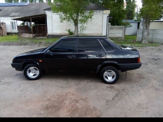 Черный ВАЗ 21099, объемом двигателя 1.5 л и пробегом 99 тыс. км за 1400 $, фото 1 на Automoto.ua