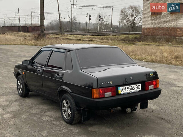 Чорний ВАЗ 21099, об'ємом двигуна 1.5 л та пробігом 124 тис. км за 1750 $, фото 30 на Automoto.ua